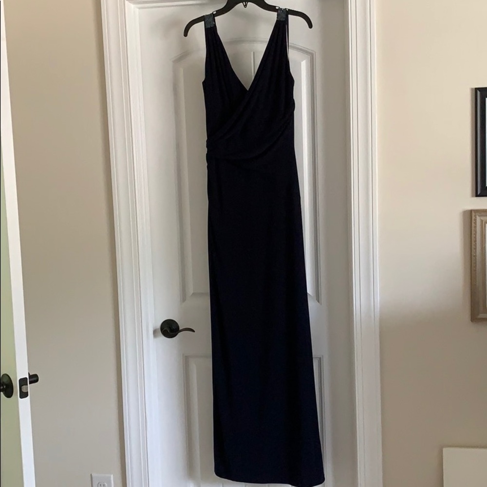 Navy Ralph Lauren evening gown size 10